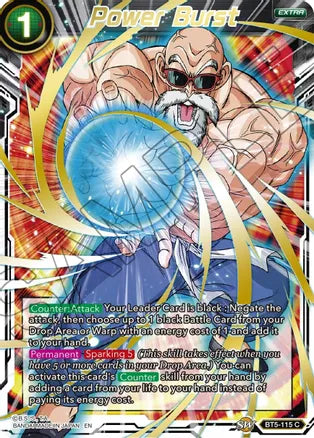 Power Burst (Gold Stamped) [BT5-115] | Cracking-Singles