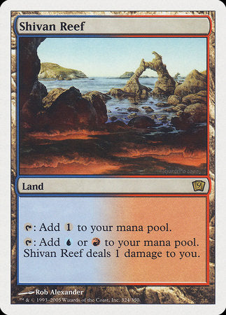 Shivan Reef [Ninth Edition] | Cracking-Singles