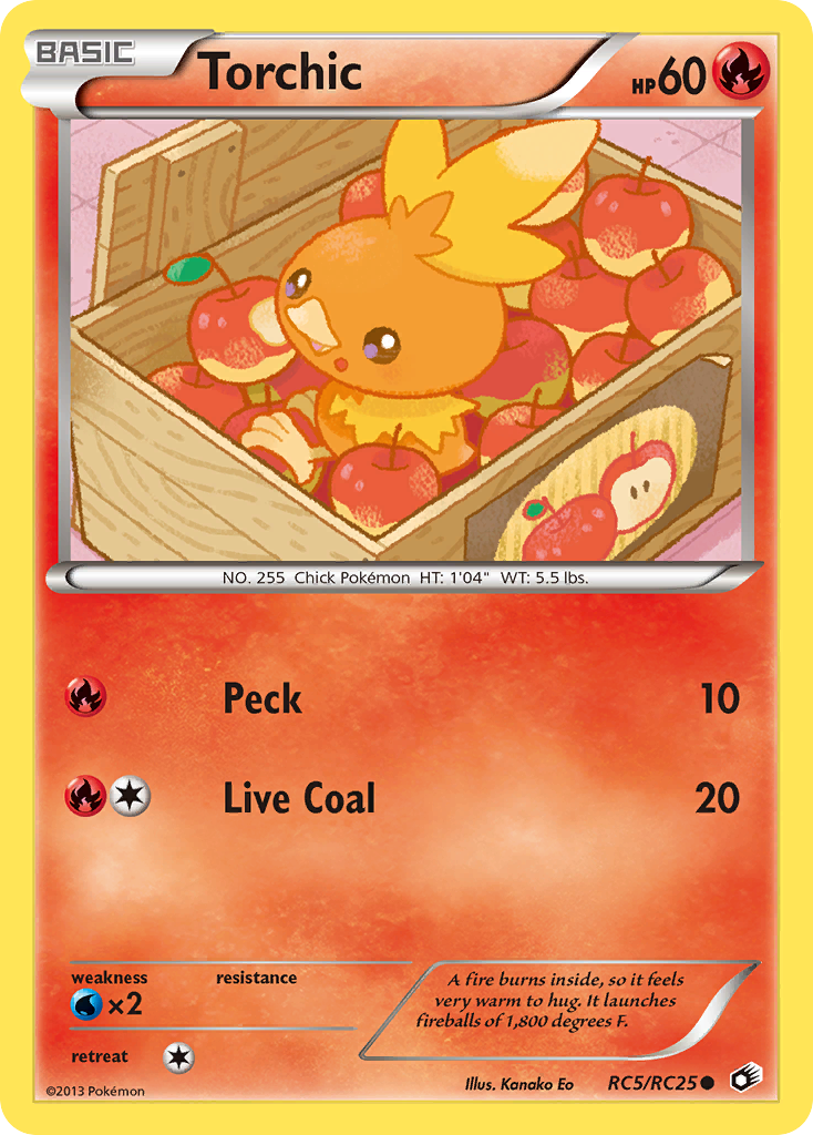 Torchic (RC5/RC25) [Black & White: Legendary Treasures] | Cracking-Singles