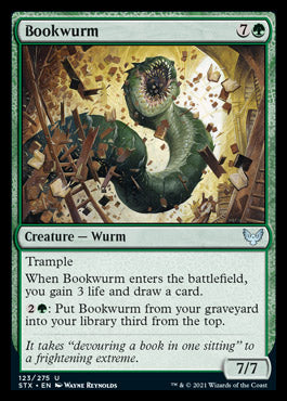 Bookwurm [Strixhaven: School of Mages] | Cracking-Singles