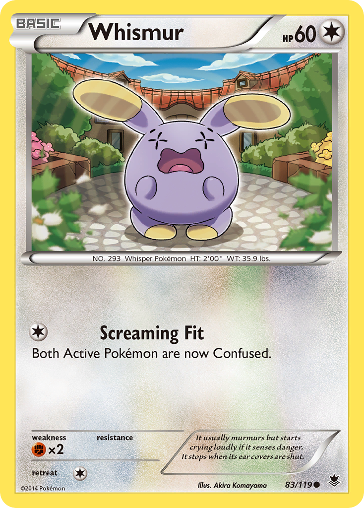 Whismur (83/119) [XY: Phantom Forces] | Cracking-Singles