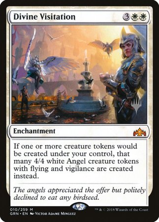 Divine Visitation [Guilds of Ravnica Promos] | Cracking-Singles