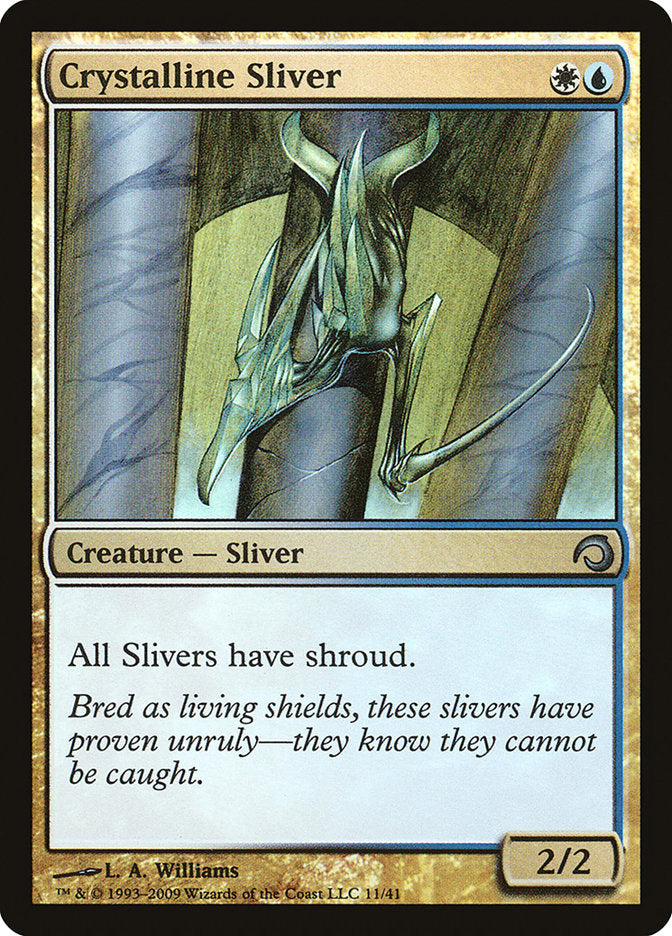 Crystalline Sliver [Premium Deck Series: Slivers] | Cracking-Singles