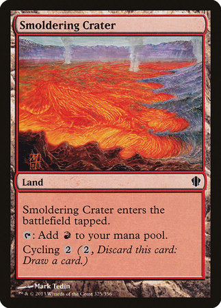 Smoldering Crater [Commander 2013] | Cracking-Singles