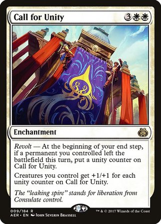 Call for Unity [Aether Revolt] | Cracking-Singles