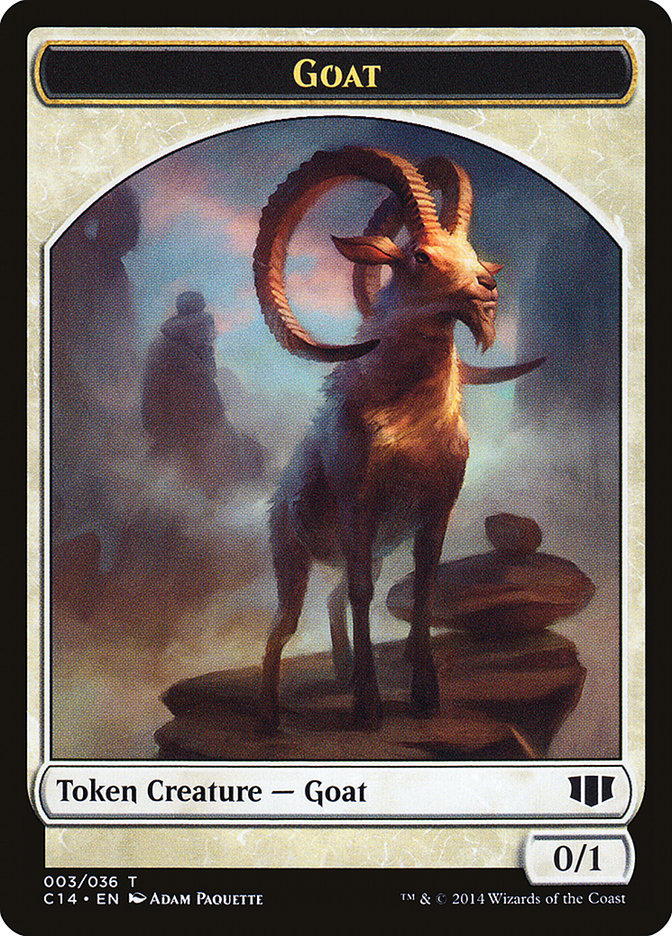 Wurm (033/036) // Goat Double-sided Token [Commander 2014 Tokens] | Cracking-Singles