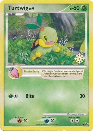 Turtwig (78/100) [Countdown Calendar Promos] | Cracking-Singles