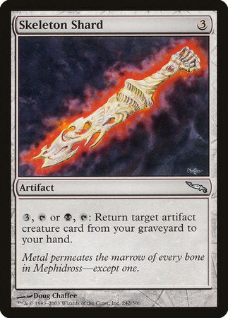 Skeleton Shard [Mirrodin] | Cracking-Singles