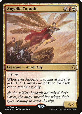 Angelic Captain [Battle for Zendikar] | Cracking-Singles