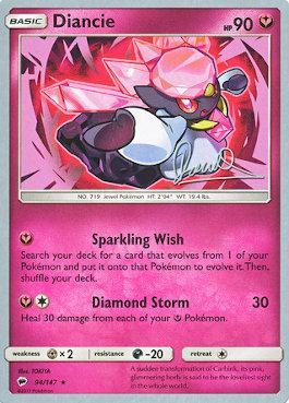 Diancie (94/147) (Infinite Force - Diego Cassiraga) [World Championships 2017] | Cracking-Singles