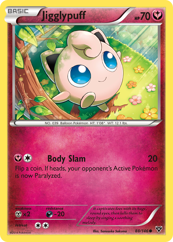 Jigglypuff (88/146) [XY: Base Set] | Cracking-Singles