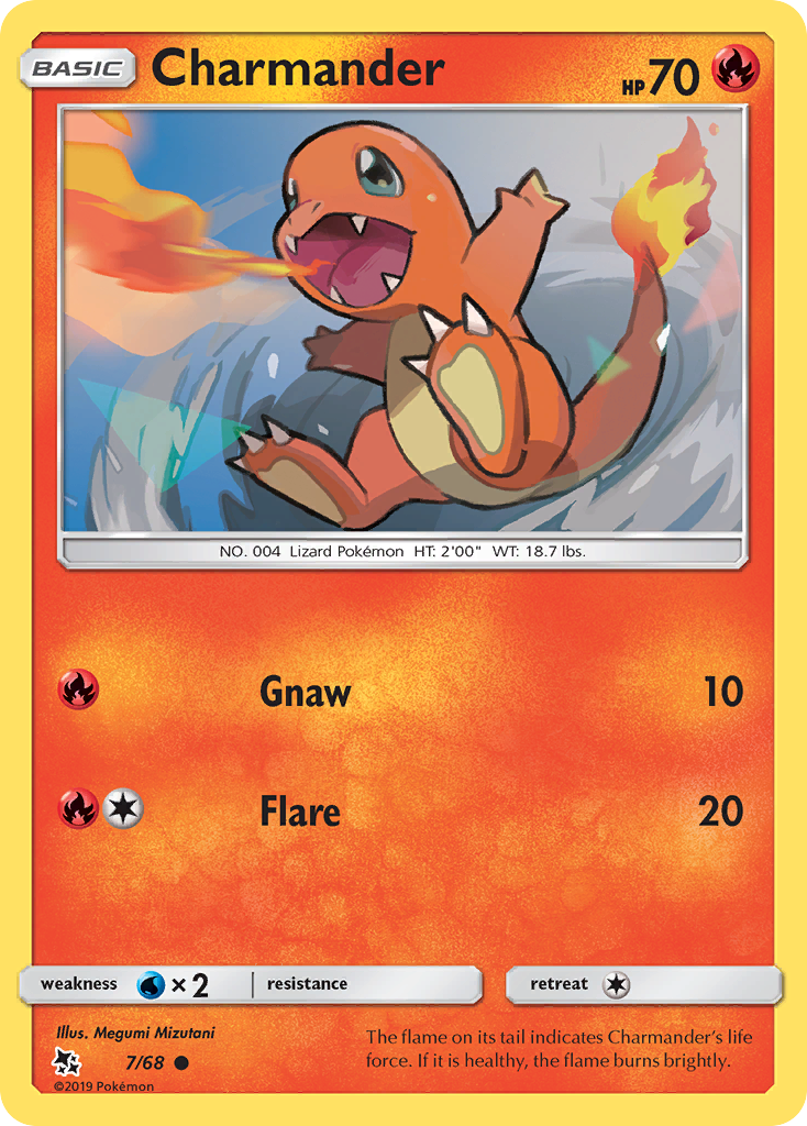 Charmander (7/68) [Sun & Moon: Hidden Fates] | Cracking-Singles