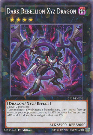 Dark Rebellion Xyz Dragon [SP15-EN036] Shatterfoil Rare | Cracking-Singles