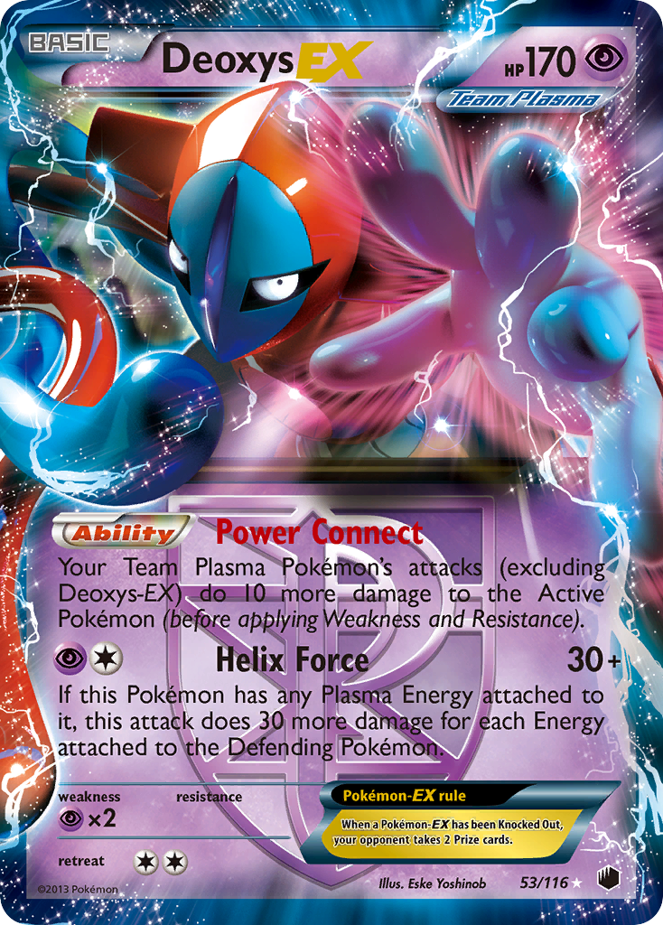 Deoxys EX (53/116) [Black & White: Plasma Freeze] | Cracking-Singles