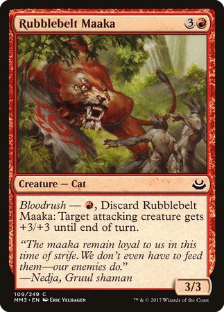 Rubblebelt Maaka [Modern Masters 2017] | Cracking-Singles