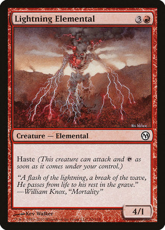 Lightning Elemental [Duels of the Planeswalkers] | Cracking-Singles