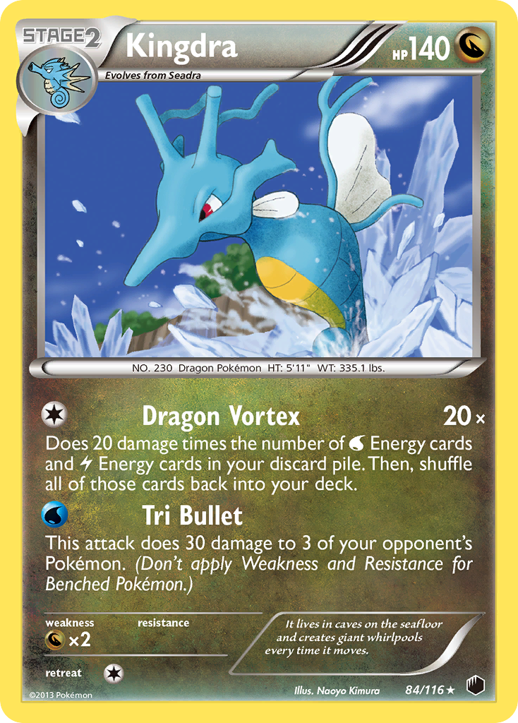 Kingdra (84/116) [Black & White: Plasma Freeze] | Cracking-Singles