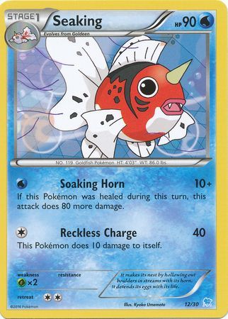 Seaking (12/30) [XY: Trainer Kit 3 - Suicune] | Cracking-Singles