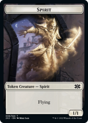 Faerie Rogue // Spirit Double-sided Token [Double Masters 2022 Tokens] | Cracking-Singles