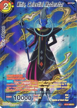 Whis, Celestial Moderator (BT9-096) [Collector's Selection Vol. 2] | Cracking-Singles