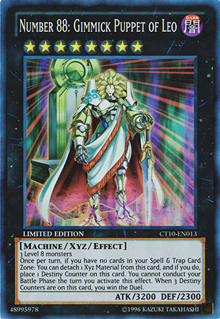 Number 88: Gimmick Puppet of Leo [CT10-EN013] Super Rare | Cracking-Singles