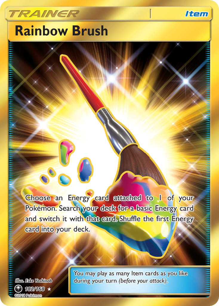 Rainbow Brush (182/168) [Sun & Moon: Celestial Storm] | Cracking-Singles