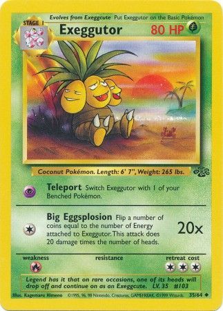 Exeggutor (35/64) [Jungle Unlimited] | Cracking-Singles