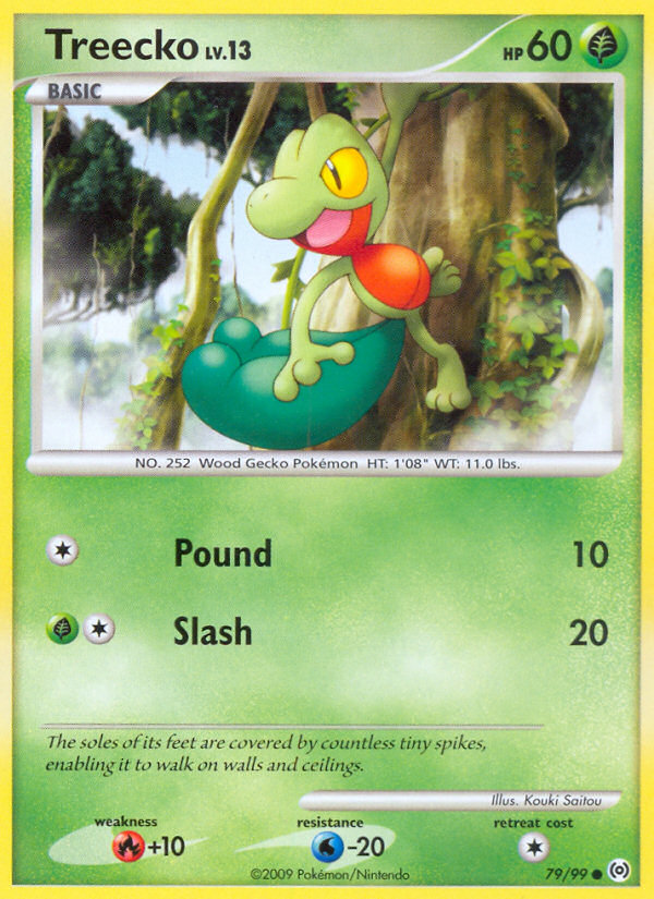 Treecko (79/99) [Platinum: Arceus] | Cracking-Singles