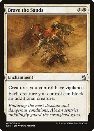 Brave the Sands [Khans of Tarkir] | Cracking-Singles