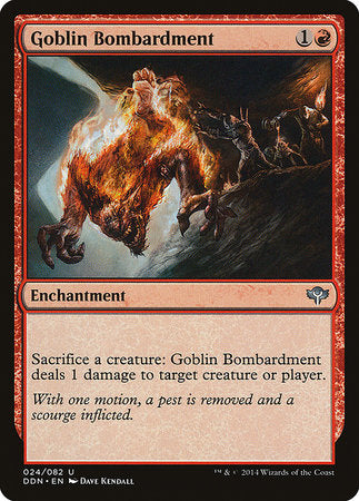 Goblin Bombardment [Duel Decks: Speed vs. Cunning] | Cracking-Singles