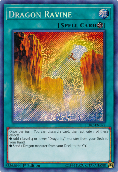 Dragon Ravine [LCKC-EN072] Secret Rare | Cracking-Singles