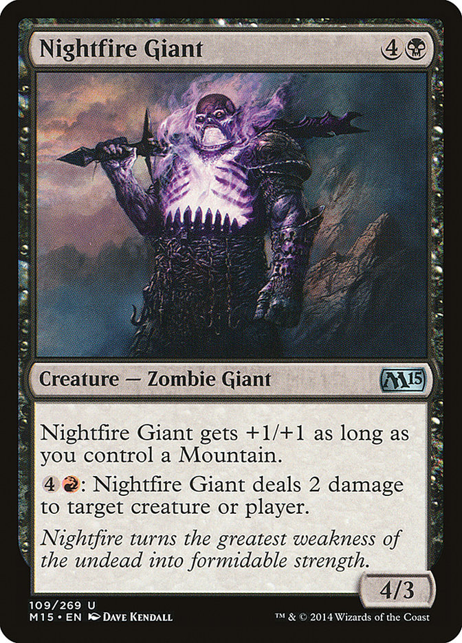 Nightfire Giant [Magic 2015] | Cracking-Singles