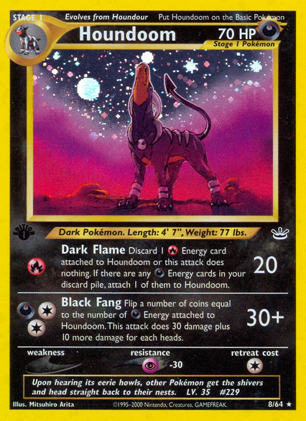 Houndoom (8/64) [Neo Revelation 1st Edition] | Cracking-Singles