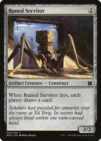 Runed Servitor [Modern Masters 2015] | Cracking-Singles