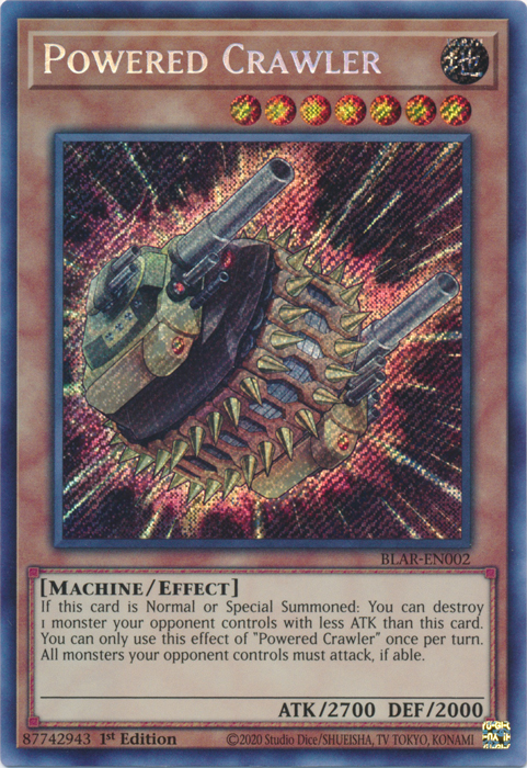 Powered Crawler [BLAR-EN002] Secret Rare | Cracking-Singles