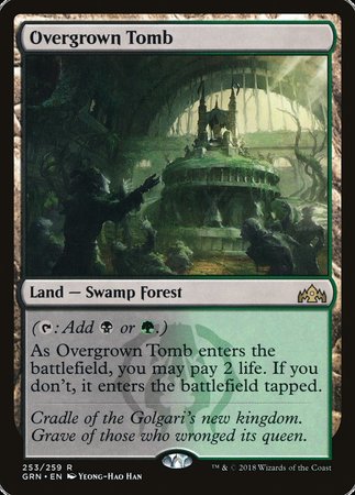 Overgrown Tomb [Guilds of Ravnica] | Cracking-Singles