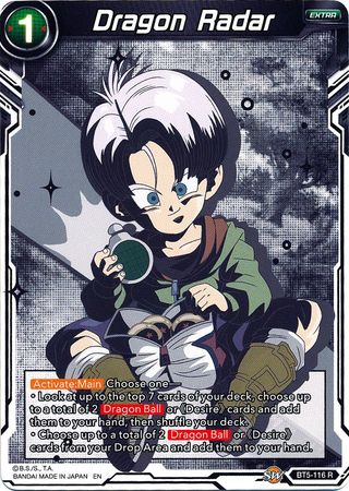 Dragon Radar (Alternate Art) [BT5-116] | Cracking-Singles