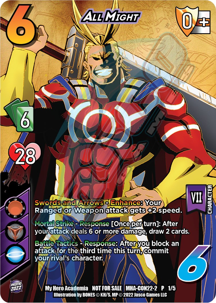 All Might (Gencon 2022) [Crimson Rampage Promos] | Cracking-Singles