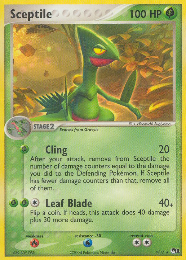 Sceptile (4/17) [POP Series 1] | Cracking-Singles