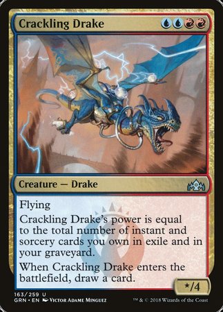 Crackling Drake [Guilds of Ravnica] | Cracking-Singles