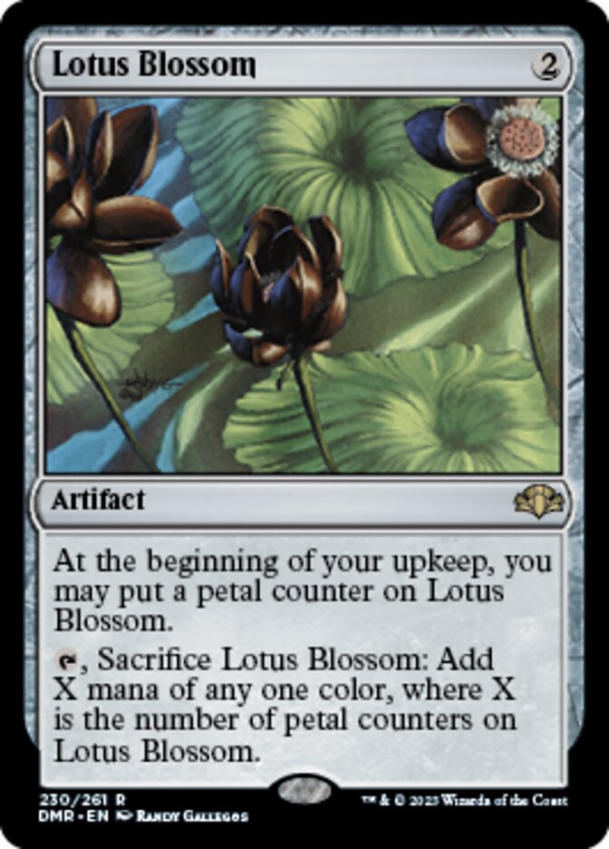 Lotus Blossom [Dominaria Remastered] | Cracking-Singles