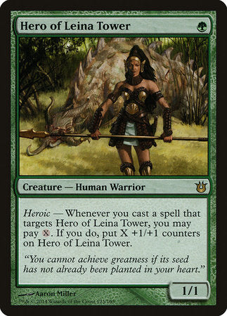 Hero of Leina Tower [Born of the Gods] | Cracking-Singles