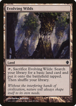 Evolving Wilds [Commander 2013] | Cracking-Singles