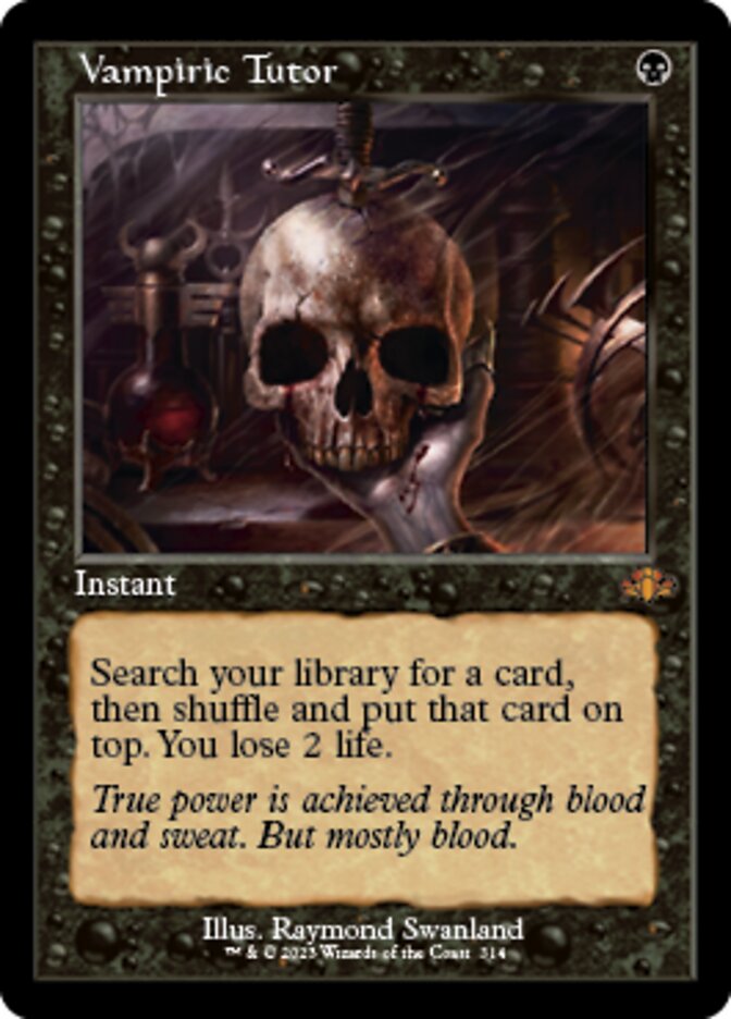 Vampiric Tutor (Retro) [Dominaria Remastered] | Cracking-Singles