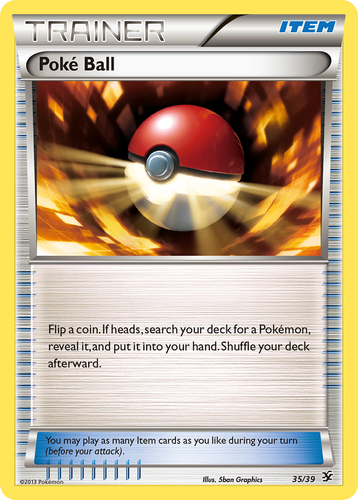 Poke Ball (35/39) [XY: Kalos Starter Set] | Cracking-Singles