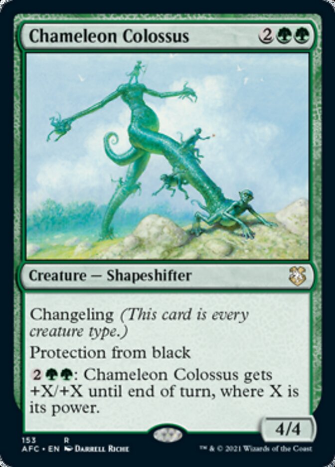 Chameleon Colossus [Dungeons & Dragons: Adventures in the Forgotten Realms Commander] | Cracking-Singles