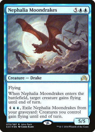 Nephalia Moondrakes [Shadows over Innistrad Promos] | Cracking-Singles