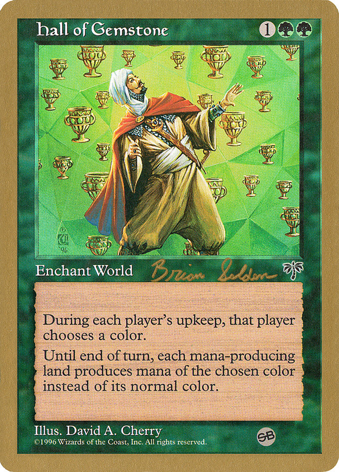 Hall of Gemstone (Brian Selden) (SB) [World Championship Decks 1998] | Cracking-Singles