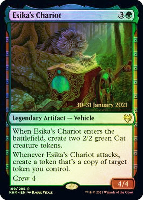 Esika's Chariot  [Kaldheim Prerelease Promos] | Cracking-Singles