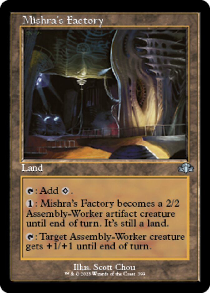 Mishra's Factory (Retro) [Dominaria Remastered] | Cracking-Singles